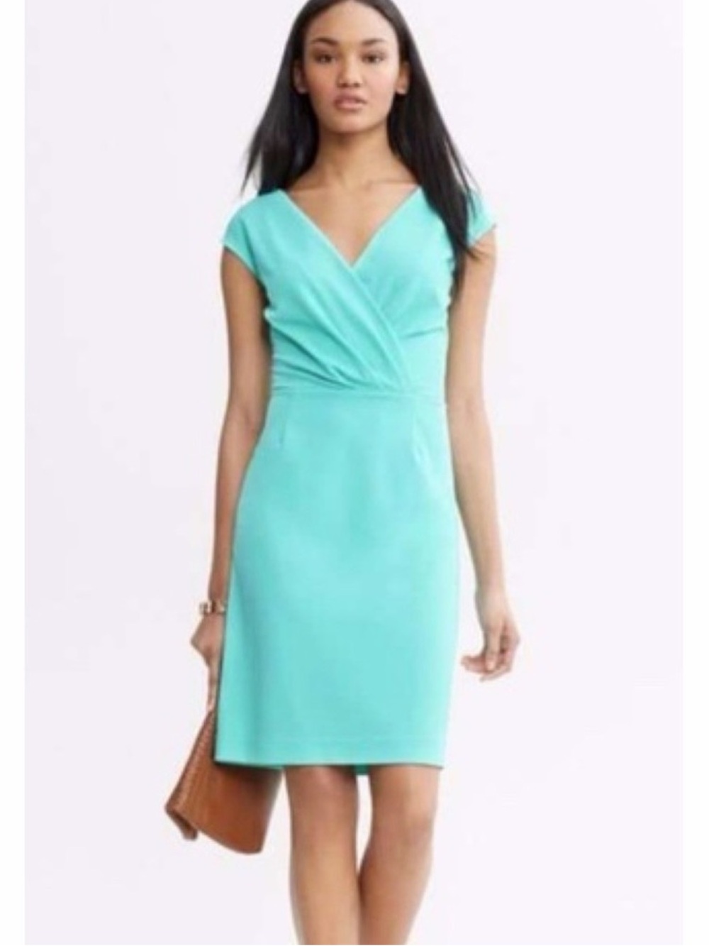 Banana Republic Tiffany Blue Sheath Dress – Size M (EUC)